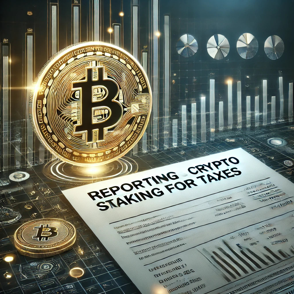 How to report crypto staking income for taxes